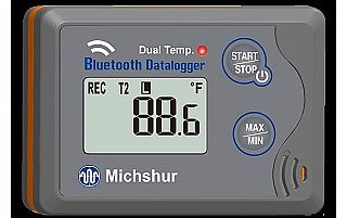 אוגר נתונים לטמפרטורה Bluetooth MI-LOGT2BL (הגדל)