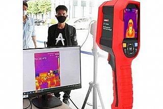 מצלמה תרמית למדידת חום גוף של אדם לקריאה ON-LINE (רציפה) - MI-156K