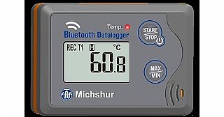 אוגר נתונים טמפרטורה Bluetooth MI-LOGT1BL